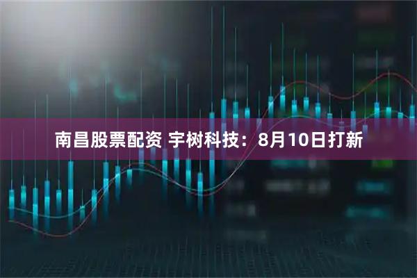 南昌股票配资 宇树科技：8月10日打新